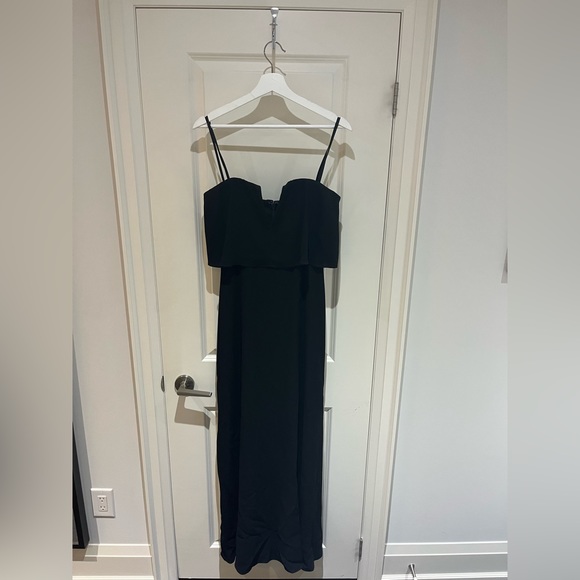 BCBG Black Strapless Gown - 4 - Picture 6 of 11